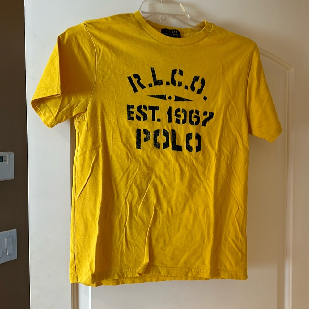 Boys Polo Ralph Lauren T-Shirt- Size Large -14/16